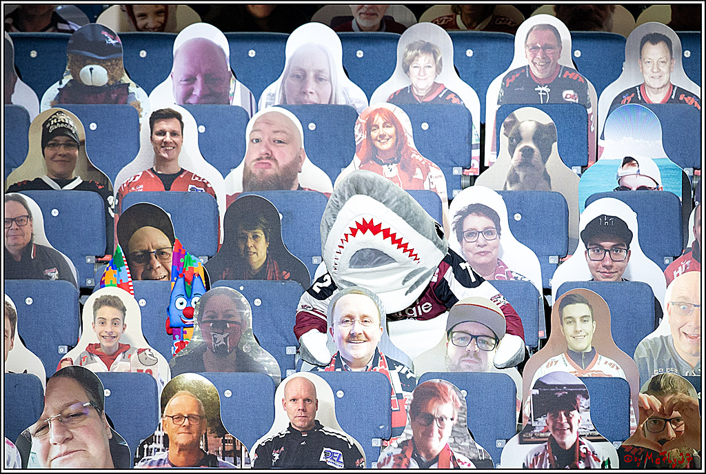 PENNY DEL;  Koelner Haie - Fischtown Pinguins Bremerhaven; Koeln, 12.02.2021